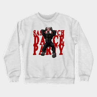 Sasquatch Dance Party Crewneck Sweatshirt